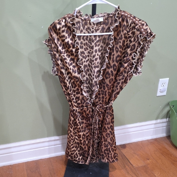 Leopard Print Lingerie Set - Picture 3 of 3